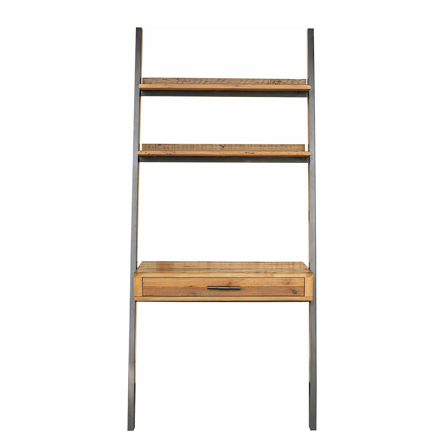 Ars manufacti Wandschreibtisch Tamati - Pinie massiv / Edelstahl - Pinie / Schwarz 5 Ars manufacti Wandschreibtisch Tamati - Pinie massiv / Edelstahl - Pinie / Schwarz – Bild 3