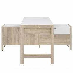 Fredriks Büroset Holvik (3-teilig) - Eiche Sonoma Dekor / Weiß 22 Fredriks Büroset Holvik (3-teilig) - Eiche Sonoma Dekor / Weiß -Möbel Verkäufe 2024 1000292005 211006 14100600151 DETAILS P000000001000292005