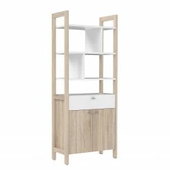 Fredriks Büroset Holvik (3-teilig) - Eiche Sonoma Dekor / Weiß 28 Fredriks Büroset Holvik (3-teilig) - Eiche Sonoma Dekor / Weiß -Möbel Verkäufe 2024 1000292005 211006 14100700185 DETAILS P000000001000292005