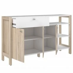 Fredriks Büroset Holvik (4-teilig) - Eiche Sonoma Dekor / Weiß 20 Fredriks Büroset Holvik (4-teilig) - Eiche Sonoma Dekor / Weiß -Möbel Verkäufe 2024 1000292006 211006 14100700166 DETAILS P000000001000292006