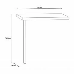 Fredriks Büroset Kendrick I (7-teilig) - Weiß / Grau -Möbel Verkäufe 2024 1000292008 211006 14101000679 SKETCH DETAILS P000000001000292008 sketch