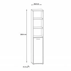 Fredriks Büroset Kendrick I (7-teilig) - Weiß / Grau -Möbel Verkäufe 2024 1000292008 211006 14101100683 SKETCH DETAILS P000000001000292008 sketch