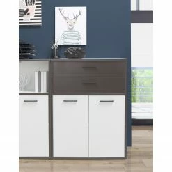 Fredriks Büroset Kendrick II (7-teilig) - Weiß / Grau -Möbel Verkäufe 2024 1000292009 211006 14100900172 MOOD DETAILS P000000001000292009 mood