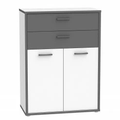 Fredriks Büroset Kendrick II (7-teilig) - Weiß / Grau -Möbel Verkäufe 2024 1000292009 211006 14100900198 DETAILS P000000001000292009