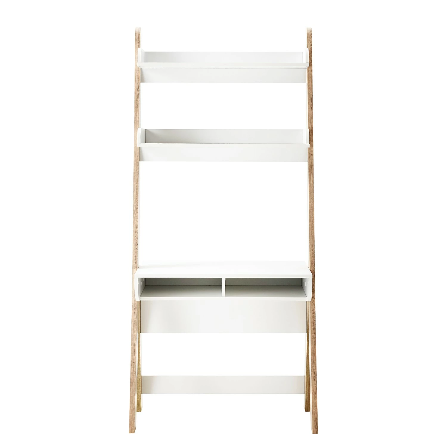 Mørteens Schreibtisch-Kombination Vela - Weiß / Eiche Sanremo Dekor 5 Mørteens Schreibtisch-Kombination Vela - Weiß / Eiche Sanremo Dekor – Bild 3