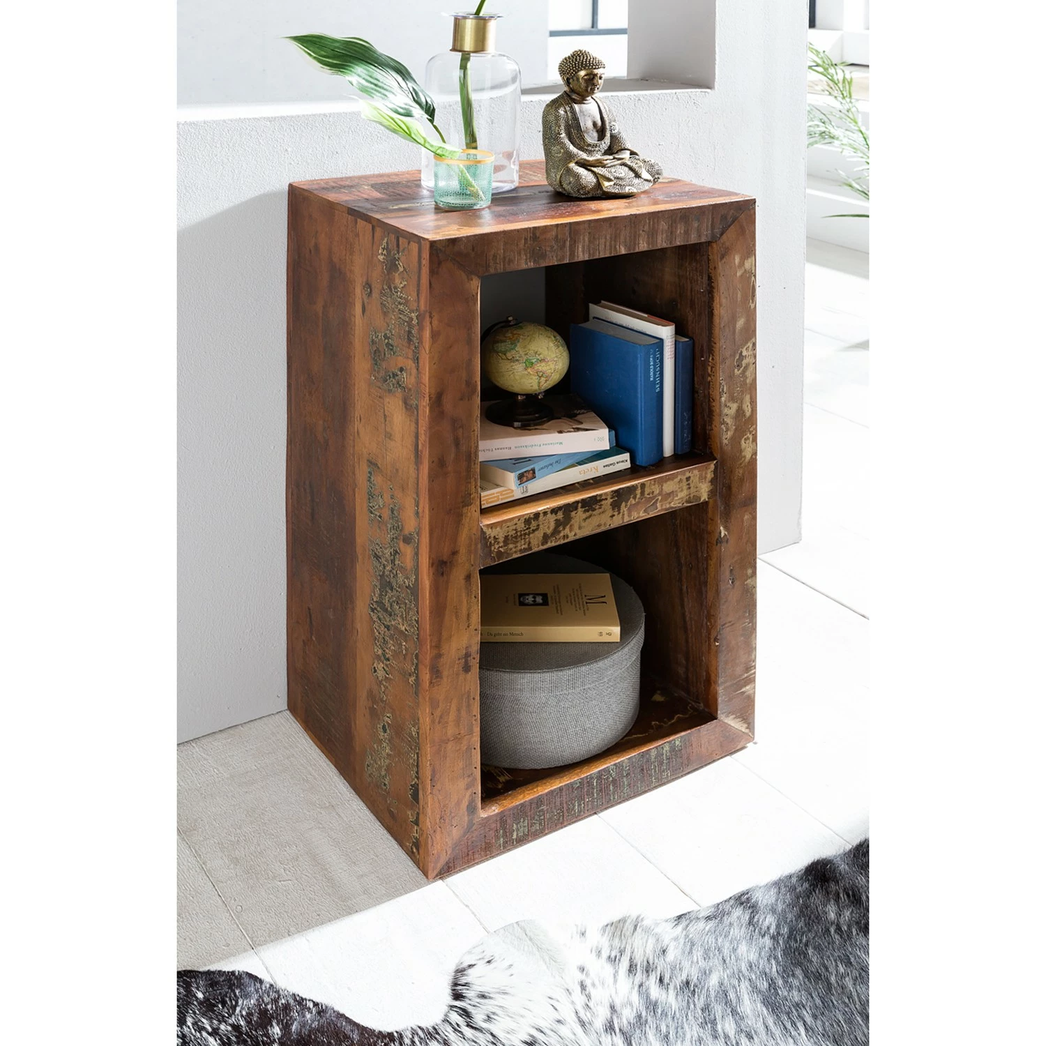 Ars Natura Beistelltisch Kallisto III - Mango massiv - Mango / Grün 8 Ars Natura Beistelltisch Kallisto III - Mango massiv - Mango / Grün – Bild 6