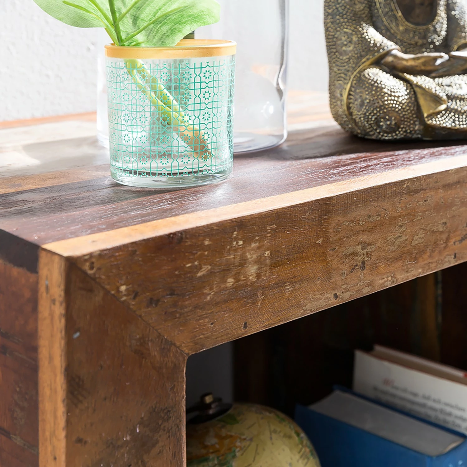 Ars Natura Beistelltisch Kallisto III - Mango massiv - Mango / Grün 10 Ars Natura Beistelltisch Kallisto III - Mango massiv - Mango / Grün – Bild 8