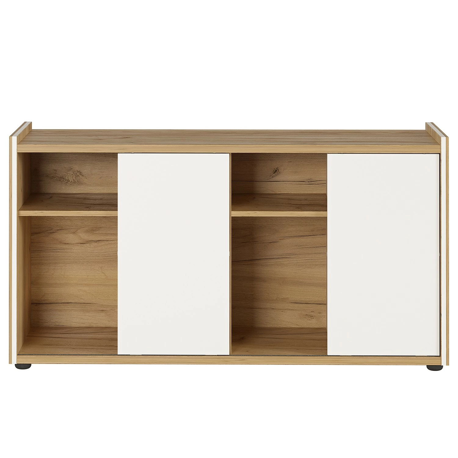Germania Sideboard GW-Indianapolis - Eiche Navarra Dekor / Weiß 5 Germania Sideboard GW-Indianapolis - Eiche Navarra Dekor / Weiß – Bild 3