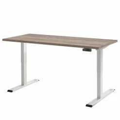 Furnitive Büroset Avin XIV (5-teilig) - (Höhenverstellbar) - Eiche Sonoma Dekor / Weiß -Möbel Verkäufe 2024 1000297138 211008 13250900134 DETAILS P000000001000297138