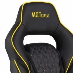 Fredriks Gaming Chair Cloud II - Schwarz / Gelb -Möbel Verkäufe 2024 1000297638 211007 080546000126 DETAILS P000000001000297638