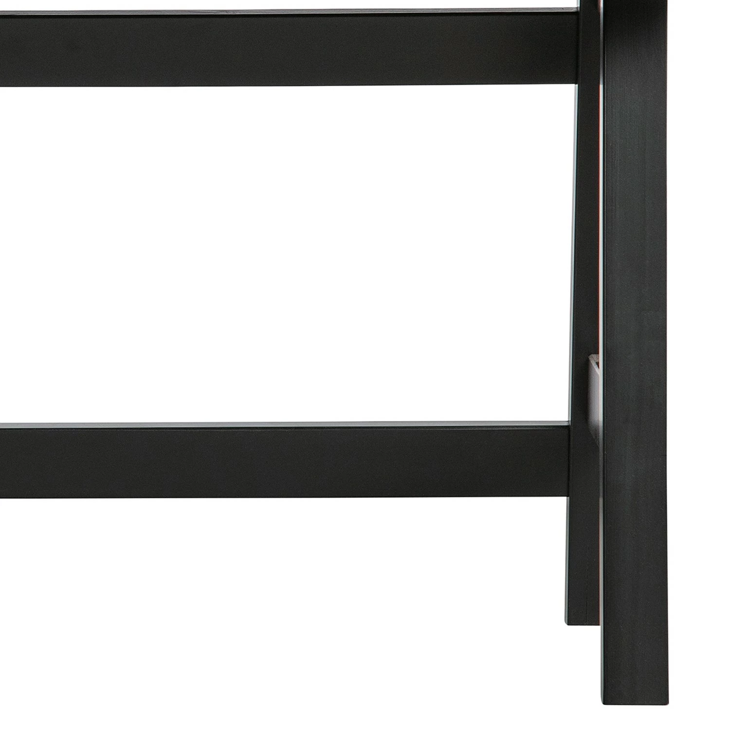 Fredriks Schreibtisch Dural - Kiefer massiv - Schwarz / Vintage Braun 9 Fredriks Schreibtisch Dural - Kiefer massiv - Schwarz / Vintage Braun – Bild 7