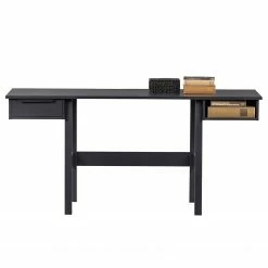 Fredriks Schreibtisch Tewin - Kiefer massiv - Schwarz -Möbel Verkäufe 2024 1000299509 211011 08454400142 DETAILS P000000001000299509