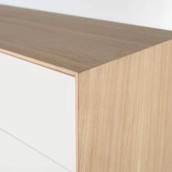 Studio Copenhagen Sideboard Maayka III - Eiche teilmassiv - Mushroom Creme / Eiche Hell -Möbel Verkäufe 2024 1000300841 220803 033 DETAILS P000000001000300841