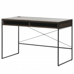 Red Living Schreibtisch Lesko - Eiche Dunkel