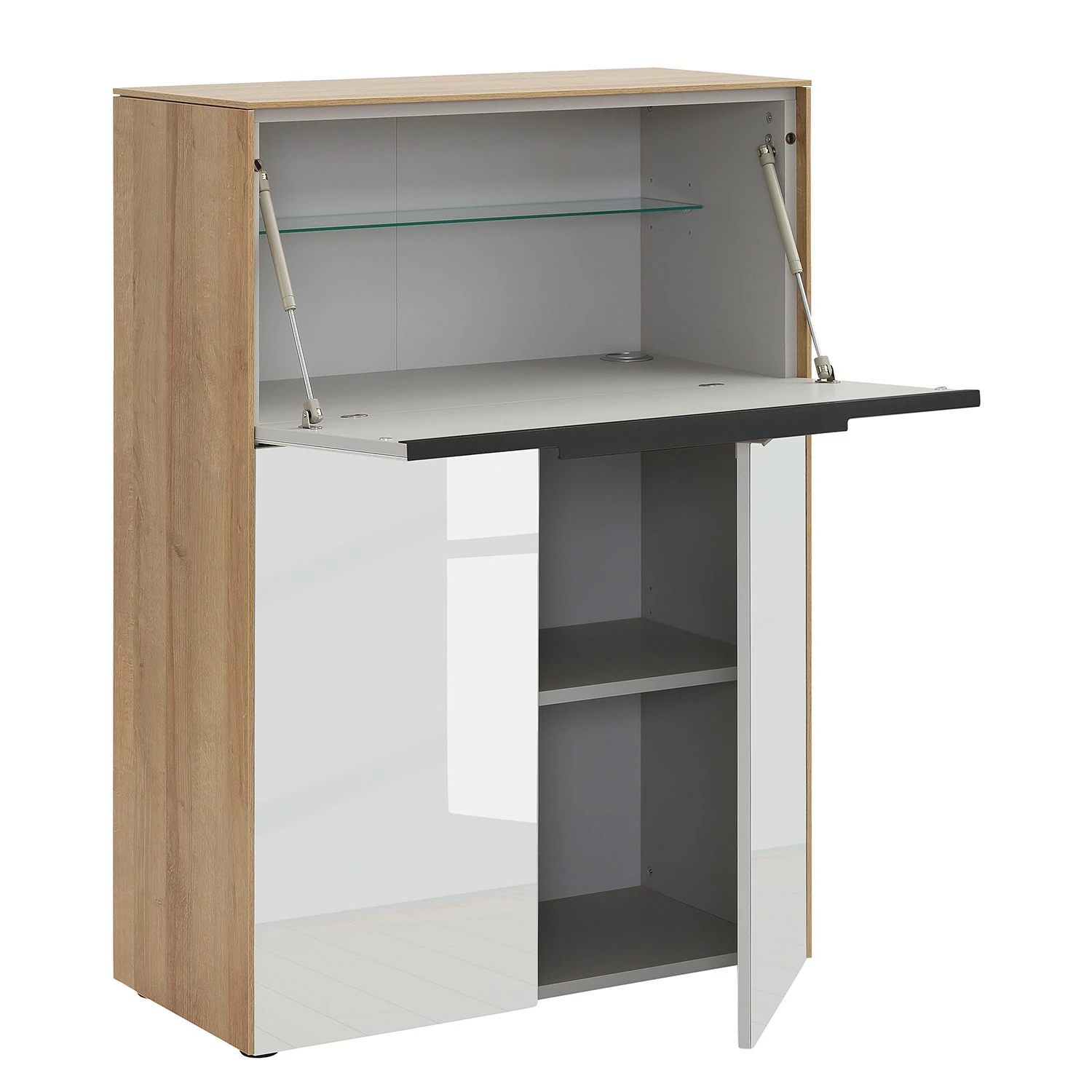 Maja Möbel Sekretär Merit - Eiche Riviera Dekor 6 Maja Möbel Sekretär Merit - Eiche Riviera Dekor – Bild 4