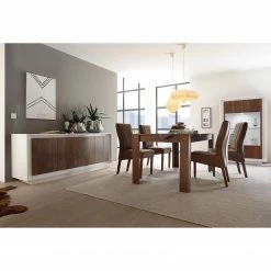 LC Spa Sideboard Forenza - Nussbaum Dekor / Weiß -Möbel Verkäufe 2024 1000306547 211122 150911000107 DETAILS P000000001000306547