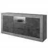 LC Spa Sideboard Urbino I - Anthrazit / Hellgrau