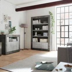 LC Spa Regal Urbino - Hellgrau / Dunkelgrau 8 LC Spa Regal Urbino - Hellgrau / Dunkelgrau -Möbel Verkäufe 2024 1000306563 211122 150851000044 DETAILS P000000001000306563