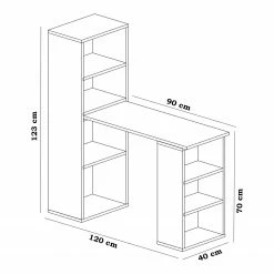 Loftscape Schreibtisch-Kombination Kamelia - Weiß 11 Loftscape Schreibtisch-Kombination Kamelia - Weiß -Möbel Verkäufe 2024 1000306566 211115 134946000522 SKETCH DETAILS P000000001000306566 sketch