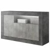 LC Spa Sideboard Urbino II - Hellgrau / Dunkelgrau
