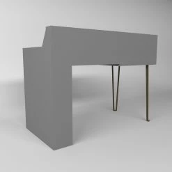 Red Living Schreibtisch Livaro - Vintage Sand / Dunkelbraun -Möbel Verkäufe 2024 1000306605 211115 13514100231 DETAILS P000000001000306605