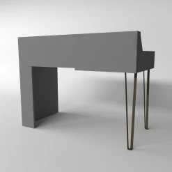 Red Living Schreibtisch Livaro - Vintage Sand / Dunkelbraun -Möbel Verkäufe 2024 1000306605 211115 13514600238 DETAILS P000000001000306605