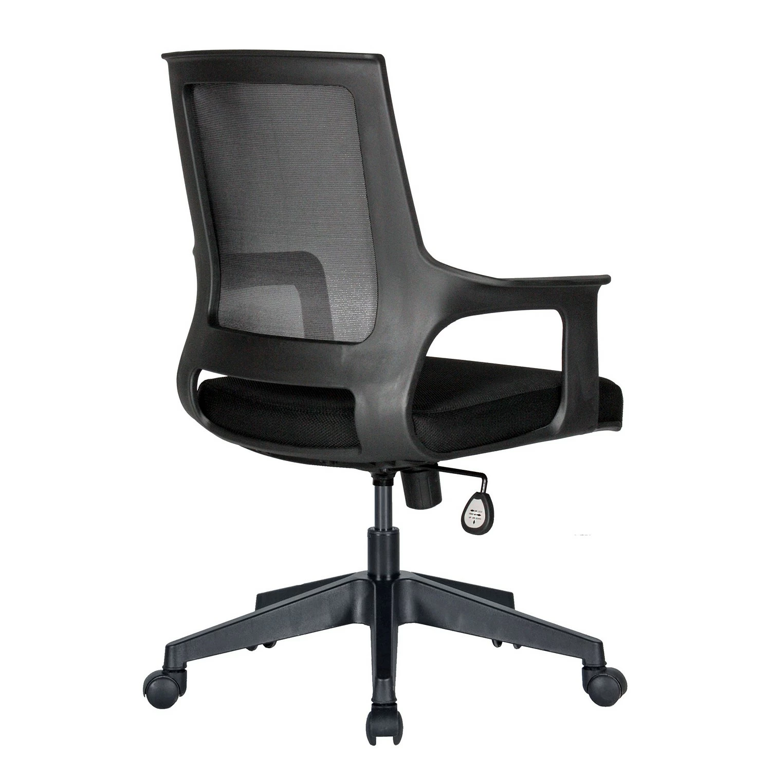 Furnitive Bürostuhl Massino - Schwarz 4 Furnitive Bürostuhl Massino - Schwarz – Bild 2