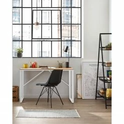 Red Living Schreibtisch Hartney - Eiche Dekor / Weiß -Möbel Verkäufe 2024 1000306615 211115 13511400179 MOOD DETAILS P000000001000306615 mood