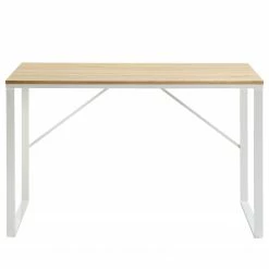 Red Living Schreibtisch Hartney - Eiche Dekor / Weiß