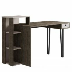 Loftscape Schreibtisch Lerik - Eiche Dunkel Dekor