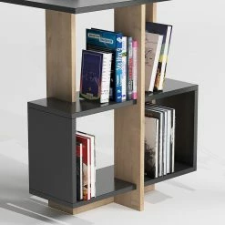 Norrwood Schreibtisch Dassow - Anthrazit / Eiche Dekor -Möbel Verkäufe 2024 1000306652 211115 13545700505 DETAILS P000000001000306652