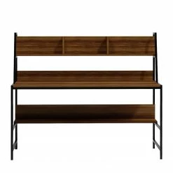 Red Living Schreibtisch Clomeo - Walnuss Dekor -Möbel Verkäufe 2024 1000306657 211115 13543100468 DETAILS P000000001000306657