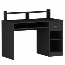 Loftscape Schreibtisch Jens - Schwarz / Silber