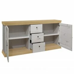 Ridgevalley Sideboard Maiossa I - Pinie Weiß Dekor / Eiche Navarra Dekor -Möbel Verkäufe 2024 1000307115 211109 164717000104 DETAILS P000000001000307115