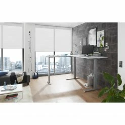 Fredriks Eckschreibtisch Toms - (Höhenverstellbar) - Lichtgrau / Grau -Möbel Verkäufe 2024 1000309502 211110 082121000026 MOOD DETAILS P000000001000309502 mood