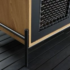 Red Living Sideboard Padbury - Schwarz / Eiche Dekor -Möbel Verkäufe 2024 1000310550 211125 11183700171 DETAILS P000000001000310550