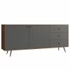 Loftscape Sideboard Sirkka - Grau / Walnuss Dekor 2 Loftscape Sideboard Sirkka - Grau / Walnuss Dekor -Möbel Verkäufe 2024 1000310560 211125 11183800192 IMAGE P000000001000310560