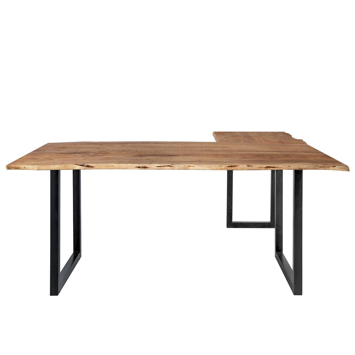 Ars manufacti Büroset Domme (3-teilig) - Akazie massiv / Eisen - Akazie / Anthrazit 6 Ars manufacti Büroset Domme (3-teilig) - Akazie massiv / Eisen - Akazie / Anthrazit – Bild 4