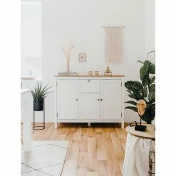Ridgevalley Sideboard Bombita III - Weiß / Eiche Artisan Dekor -Möbel Verkäufe 2024 1000310613 211118 06055600053 MOOD DETAILS P000000001000310613 mood