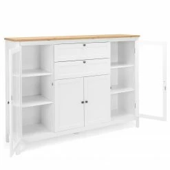 Ridgevalley Sideboard Bombita II - Weiß / Eiche Artisan Dekor -Möbel Verkäufe 2024 1000310614 211118 06055600077 DETAILS P000000001000310614