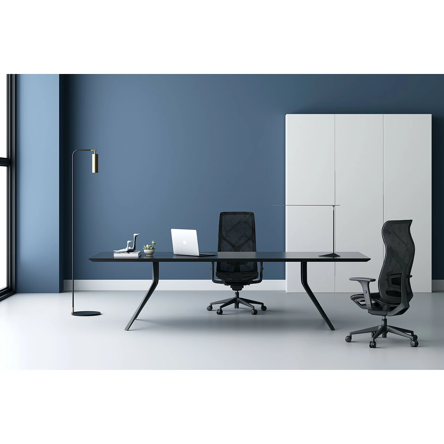 Fredriks Bürostuhl Sanda - Mesh / Kunststoff - Schwarz 4 Fredriks Bürostuhl Sanda - Mesh / Kunststoff - Schwarz – Bild 2