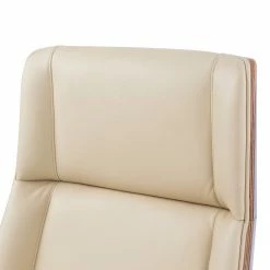 Fredriks Bürostuhl Zuma - Echtleder / Walnuss Furnier / Metall - Creme / Walnuss / Aluminium 15 Fredriks Bürostuhl Zuma - Echtleder / Walnuss Furnier / Metall - Creme / Walnuss / Aluminium -Möbel Verkäufe 2024 1000310662 220509 070 DETAILS P000000001000310662