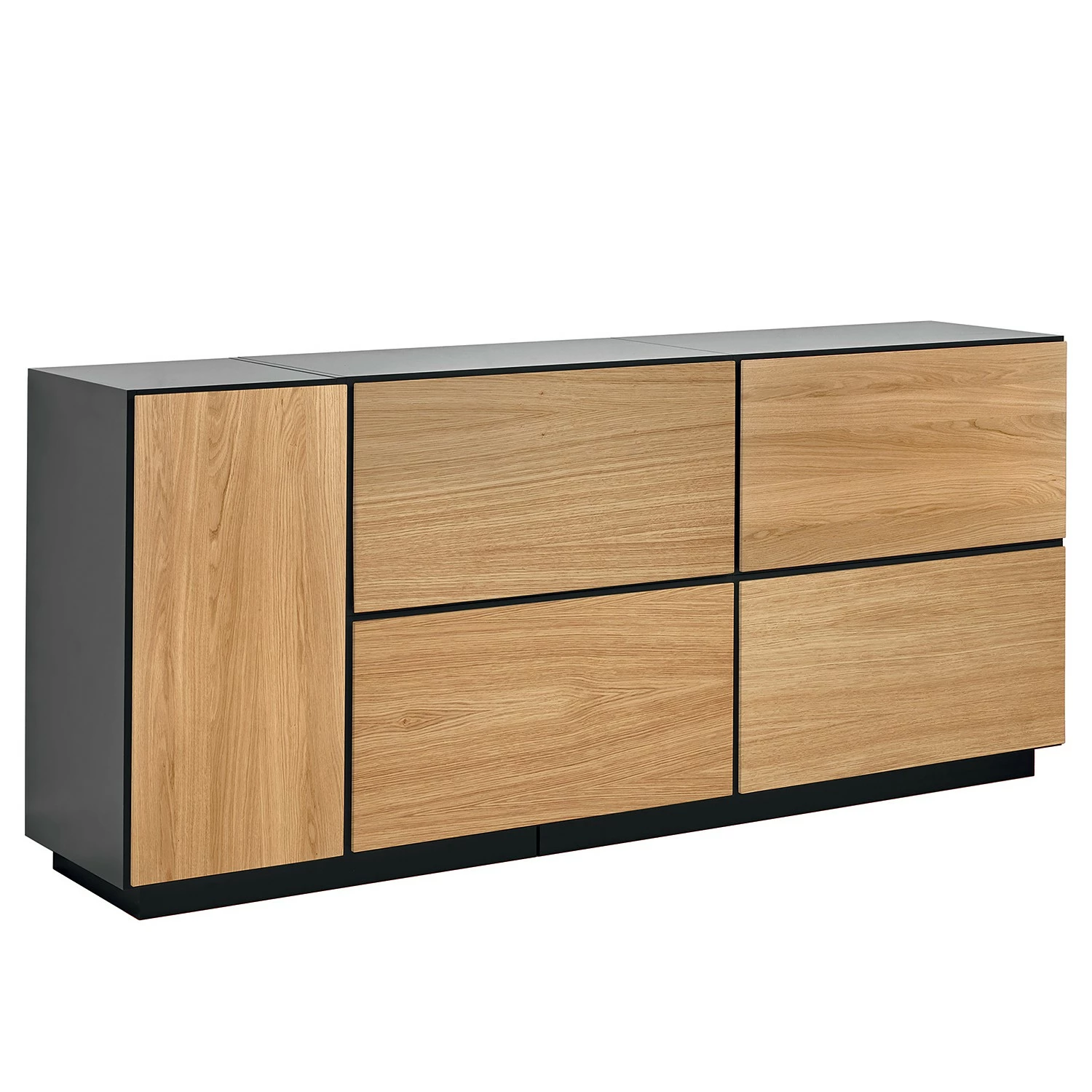Now! by hülsta Sideboard now to go colour IV - Natureiche / Diamantgrau 3 Now! by hülsta Sideboard now to go colour IV - Natureiche / Diamantgrau