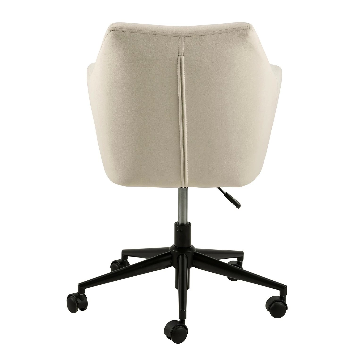 Mørteens Bürodrehstuhl Nicholas III - Samt / Metall - Creme 8 Mørteens Bürodrehstuhl Nicholas III - Samt / Metall - Creme – Bild 6