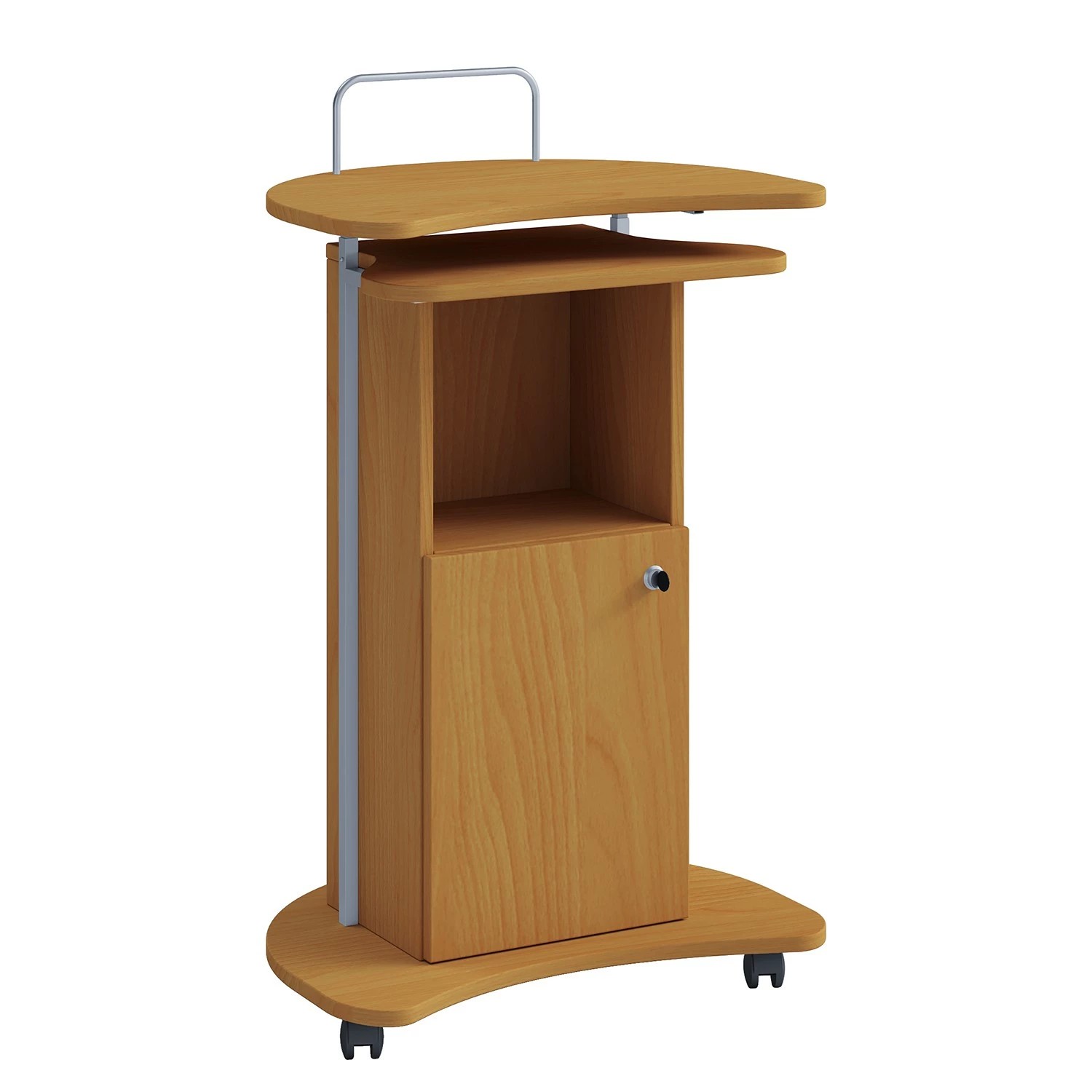 VCM Stehpult Komil - (Höhenverstellbar) - Buche Dekor 3 VCM Stehpult Komil - (Höhenverstellbar) - Buche Dekor