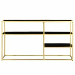 Jack & Alice Regal Nooble II - Mango massiv / Metall - Mango Schwarz / Gold -Möbel Verkäufe 2024 1000315445 220427 040 DETAILS P000000001000315445