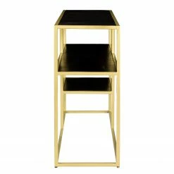 Jack & Alice Regal Nooble II - Mango massiv / Metall - Mango Schwarz / Gold -Möbel Verkäufe 2024 1000315445 220427 050 DETAILS P000000001000315445