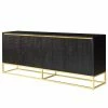 Jack & Alice Sideboard Nooble I - Mango massiv / Metall - Mango Schwarz / Gold 2 Jack & Alice Sideboard Nooble I - Mango massiv / Metall - Mango Schwarz / Gold -Möbel Verkäufe 2024 1000315452 220427 010 IMAGE P000000001000315452