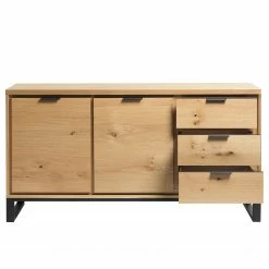 Loftscape Sideboard Limoges - Echtholzfurnier / Metall - Eiche / Schwarz 19 Loftscape Sideboard Limoges - Echtholzfurnier / Metall - Eiche / Schwarz -Möbel Verkäufe 2024 1000319435 220107 101929000121 DETAILS P000000001000319435