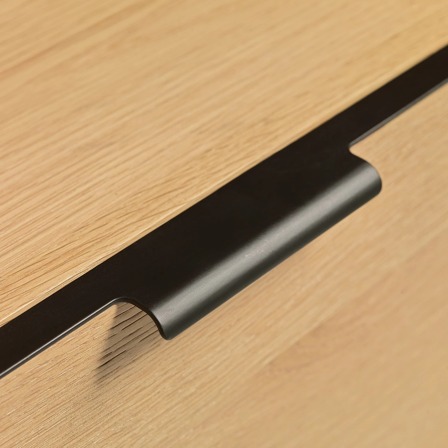 Loftscape Sideboard Limoges - Echtholzfurnier / Metall - Eiche / Schwarz 13 Loftscape Sideboard Limoges - Echtholzfurnier / Metall - Eiche / Schwarz – Bild 11